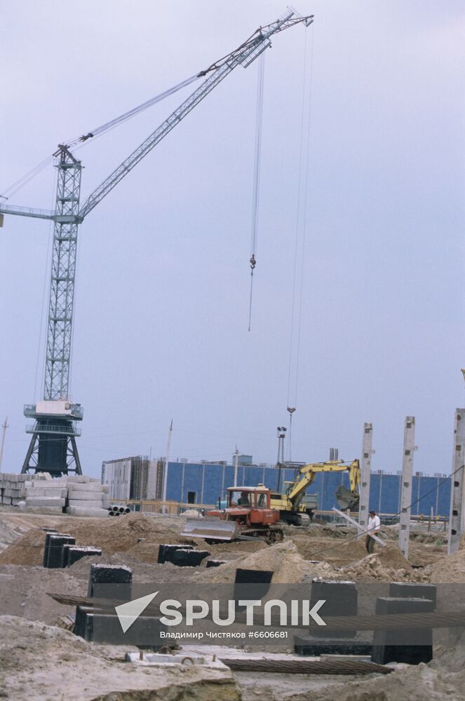 Khmelnytsky nuclear power plant in Ukraine
