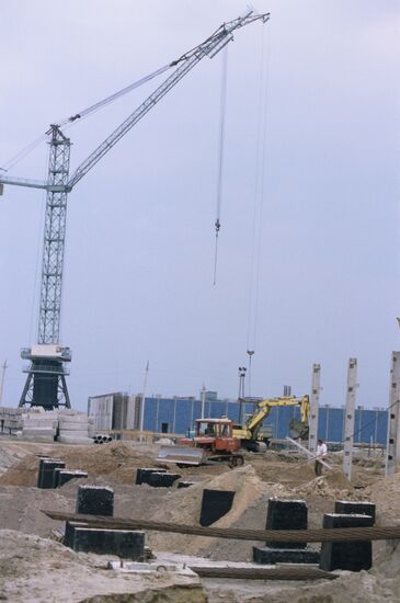 Khmelnytsky nuclear power plant in Ukraine