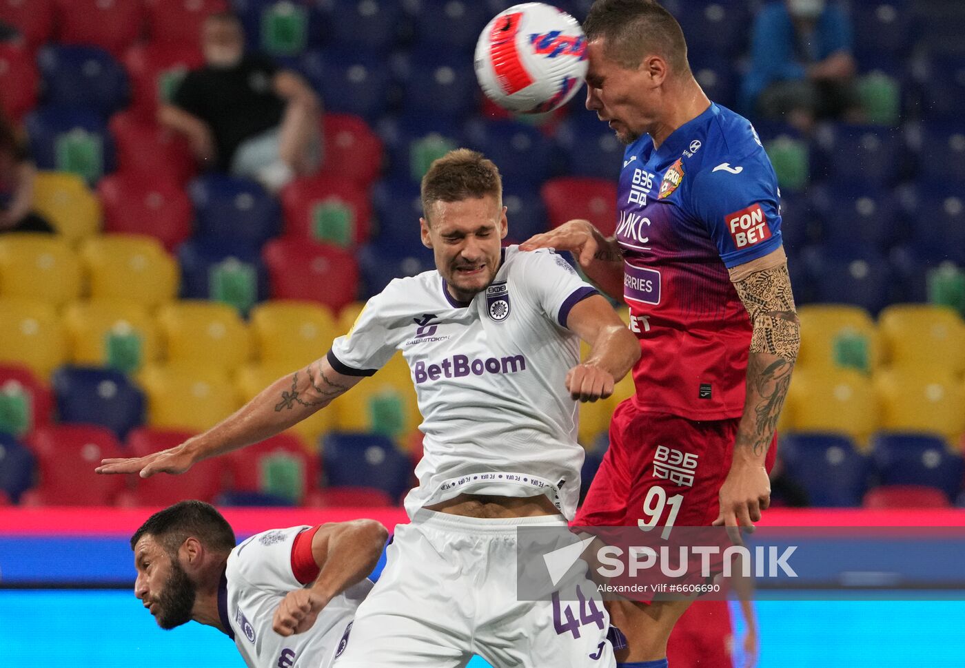 Russia Soccer Premier-League CSKA - Ufa