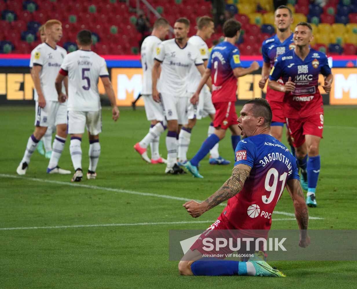 Russia Soccer Premier-League CSKA - Ufa