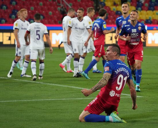 Russia Soccer Premier-League CSKA - Ufa