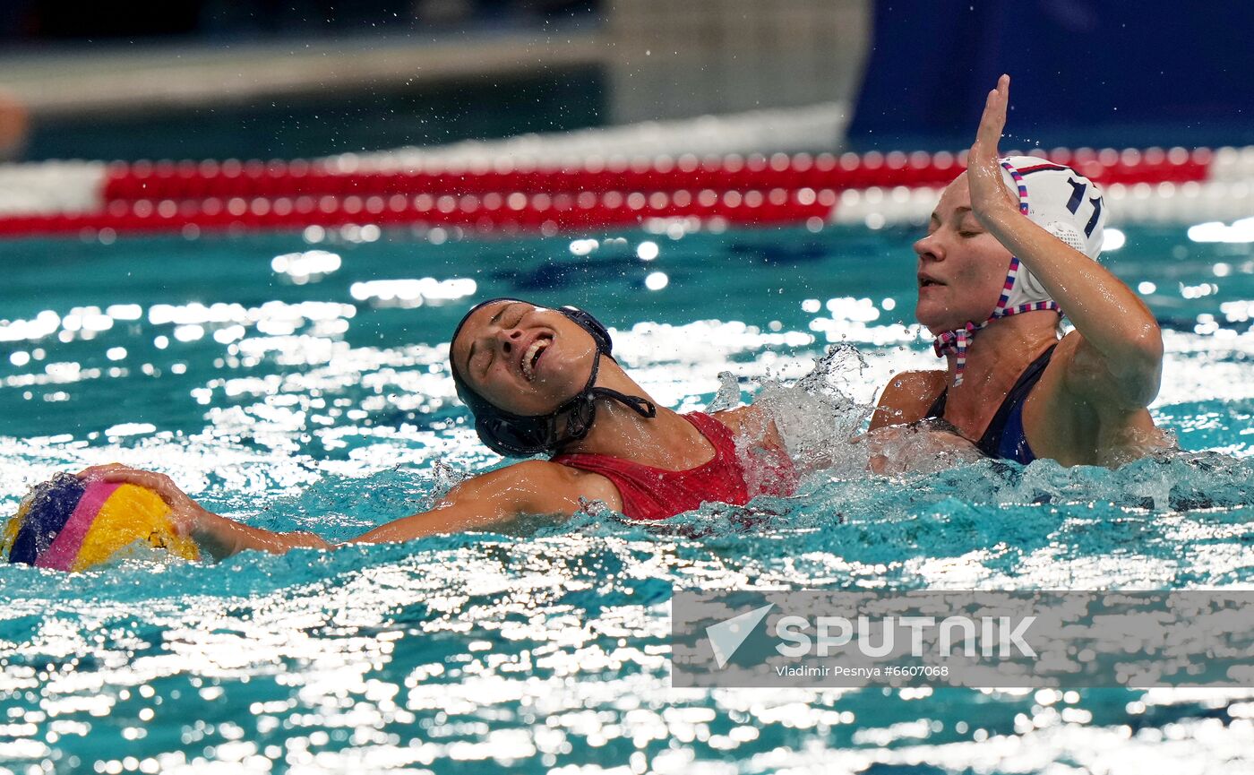 Japan Olympics 2020 Water Polo Women ROC - Hungary