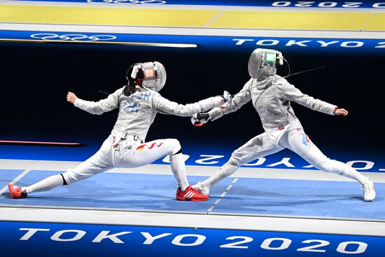 Japan Olympics 2020 Fencing Women Sabre