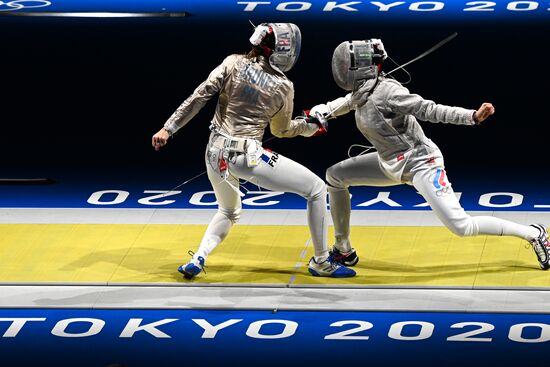 Japan Olympics 2020 Fencing Women Sabre