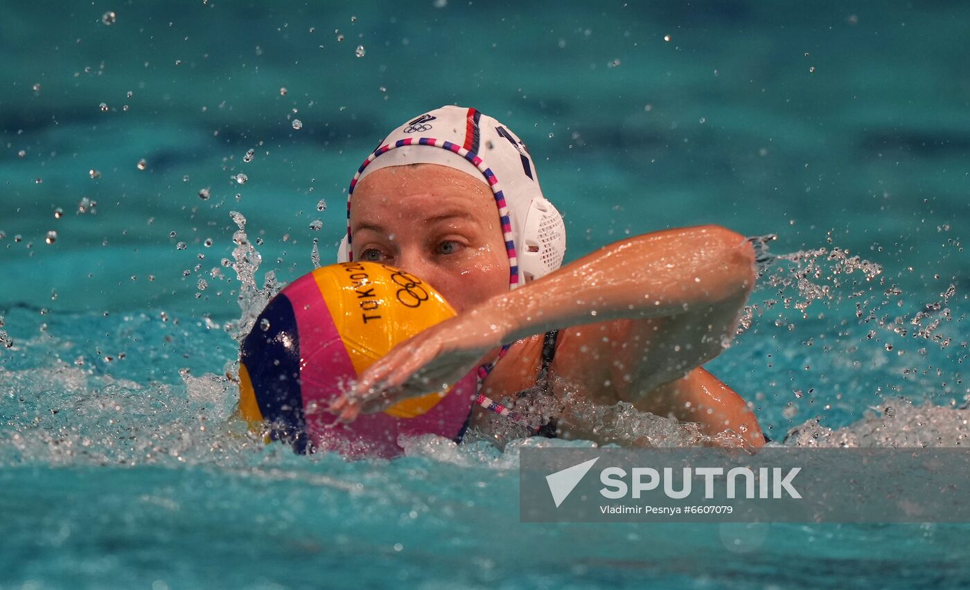 Japan Olympics 2020 Water Polo Women ROC - Hungary