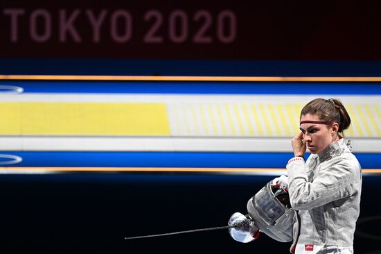 Japan Olympics 2020 Fencing Women Sabre