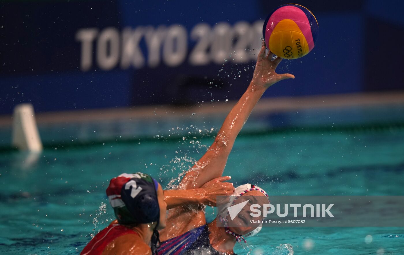 Japan Olympics 2020 Water Polo Women ROC - Hungary