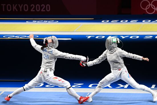 Japan Olympics 2020 Fencing Women Sabre