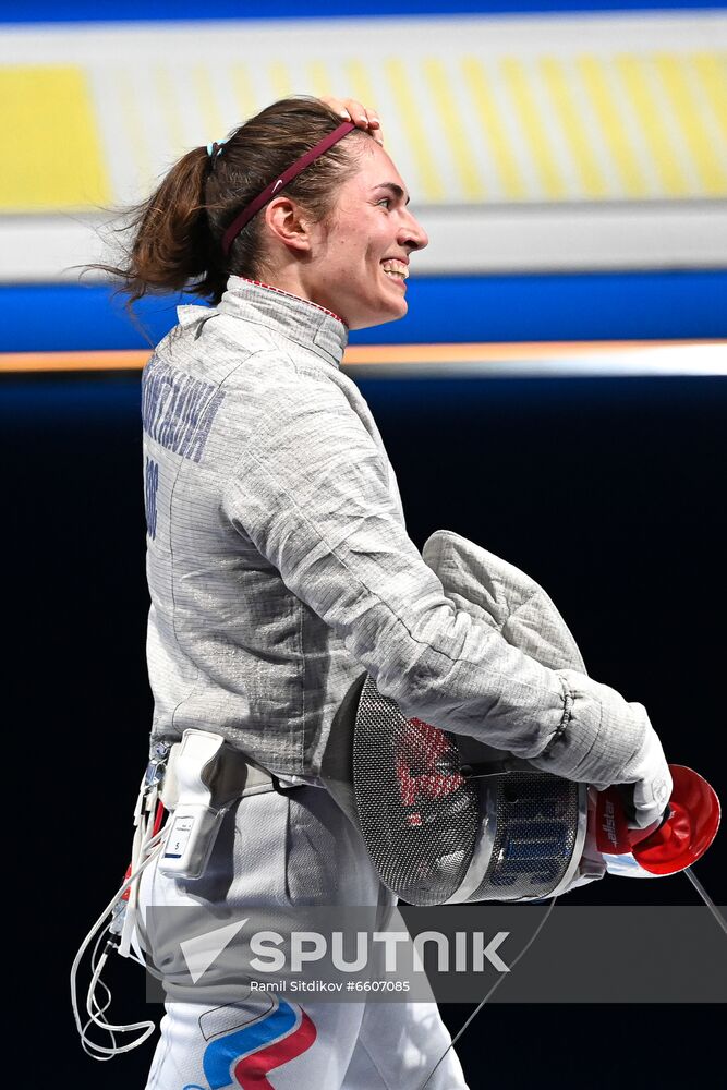 Japan Olympics 2020 Fencing Women Sabre