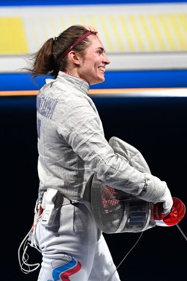 Japan Olympics 2020 Fencing Women Sabre