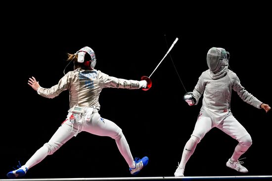 Japan Olympics 2020 Fencing Women Sabre