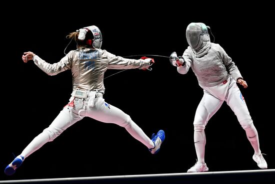 Japan Olympics 2020 Fencing Women Sabre