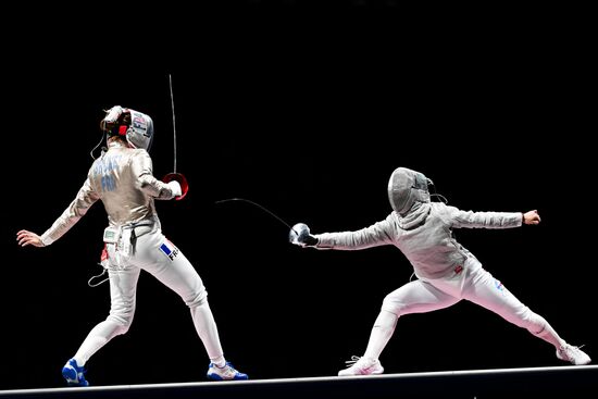 Japan Olympics 2020 Fencing Women Sabre