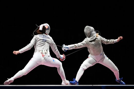 Japan Olympics 2020 Fencing Women Sabre