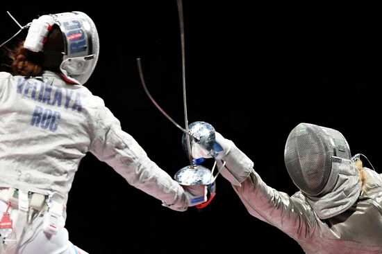 Japan Olympics 2020 Fencing Women Sabre