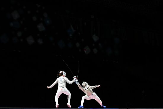 Japan Olympics 2020 Fencing Women Sabre