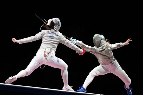 Japan Olympics 2020 Fencing Women Sabre