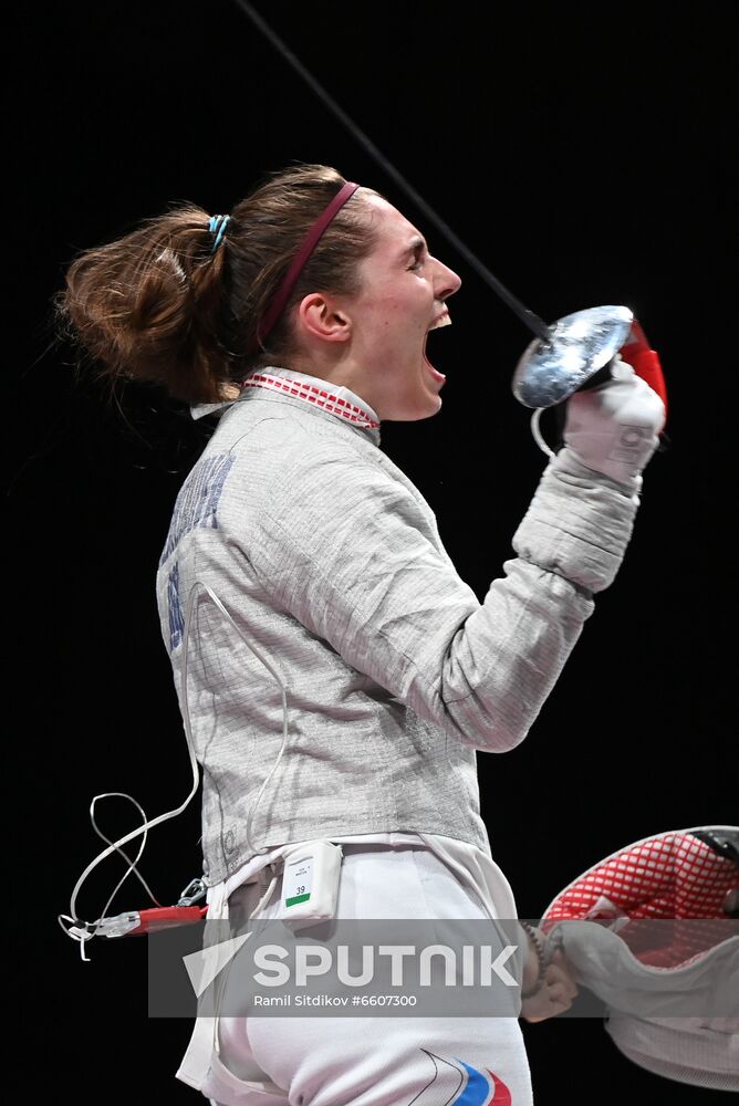 Japan Olympics 2020 Fencing Women Sabre