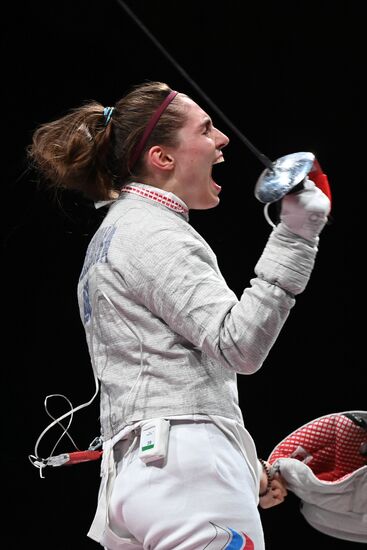 Japan Olympics 2020 Fencing Women Sabre