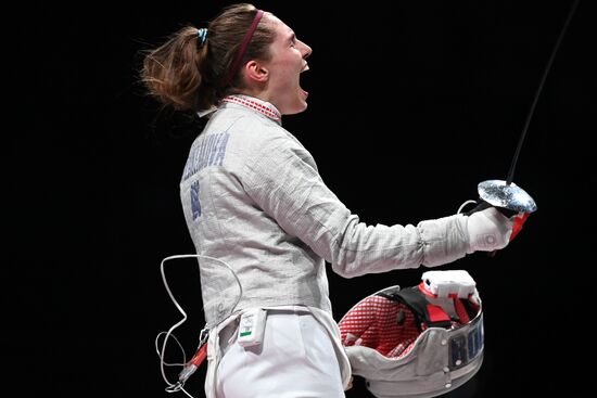 Japan Olympics 2020 Fencing Women Sabre