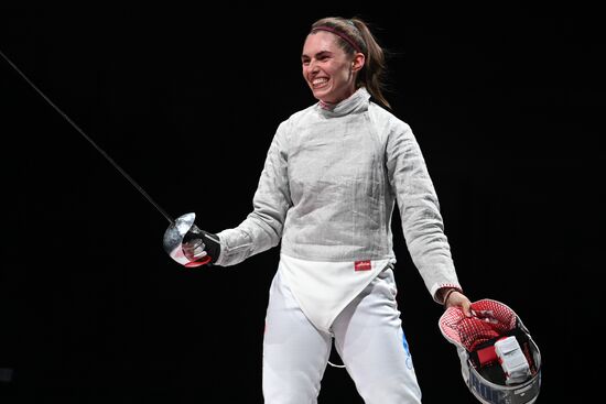 Japan Olympics 2020 Fencing Women Sabre