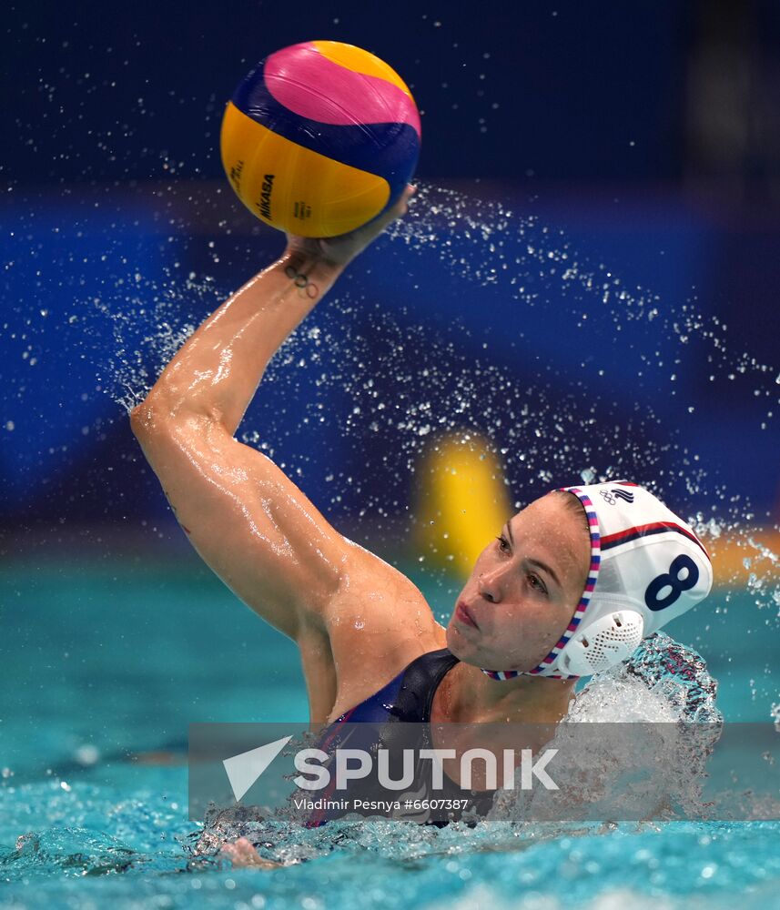 Japan Olympics 2020 Water Polo Women ROC - Hungary