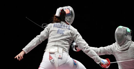 Japan Olympics 2020 Fencing Women Sabre