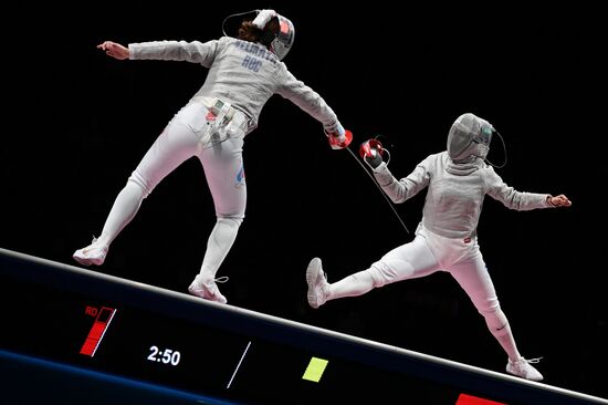 Japan Olympics 2020 Fencing Women Sabre