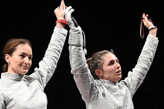 Japan Olympics 2020 Fencing Women Sabre