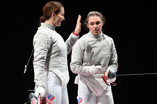 Japan Olympics 2020 Fencing Women Sabre