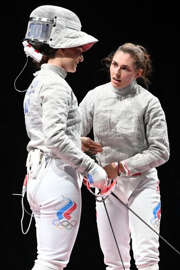 Japan Olympics 2020 Fencing Women Sabre