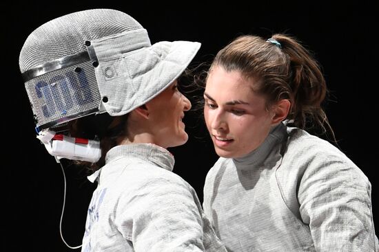 Japan Olympics 2020 Fencing Women Sabre