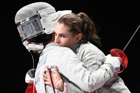 Japan Olympics 2020 Fencing Women Sabre