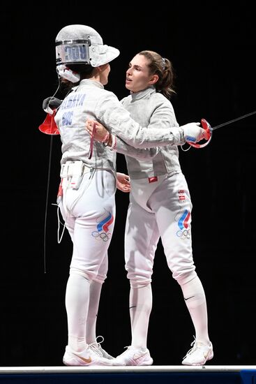 Japan Olympics 2020 Fencing Women Sabre