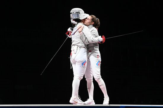 Japan Olympics 2020 Fencing Women Sabre