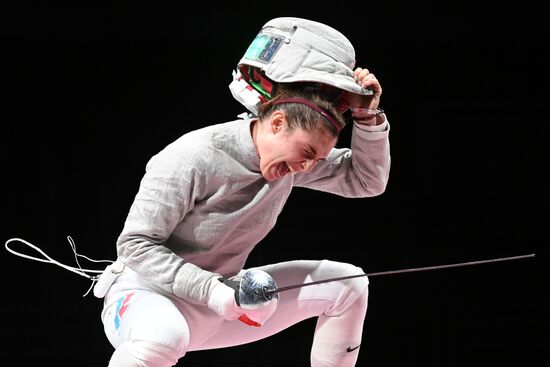 Japan Olympics 2020 Fencing Women Sabre