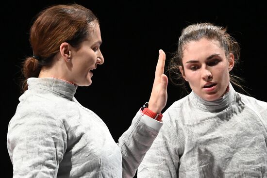 Japan Olympics 2020 Fencing Women Sabre