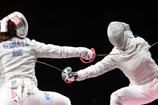 Japan Olympics 2020 Fencing Women Sabre