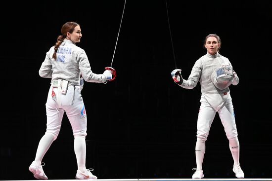 Japan Olympics 2020 Fencing Women Sabre