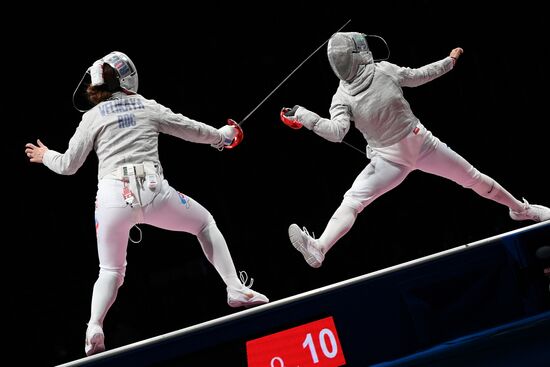 Japan Olympics 2020 Fencing Women Sabre