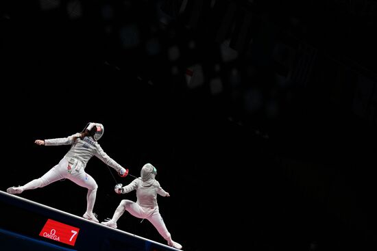 Japan Olympics 2020 Fencing Women Sabre