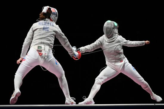 Japan Olympics 2020 Fencing Women Sabre