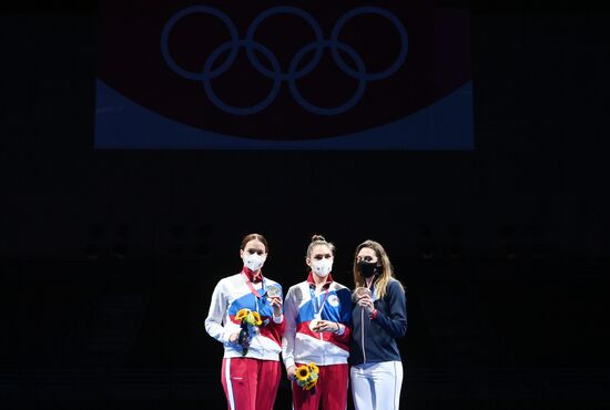 Japan Olympics 2020 Fencing Women Sabre