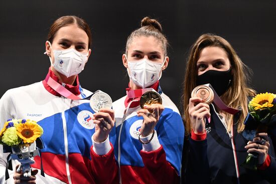 Japan Olympics 2020 Fencing Women Sabre