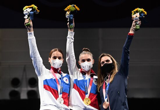 Japan Olympics 2020 Fencing Women Sabre