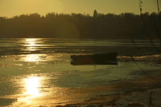 Oka River in Tarusa