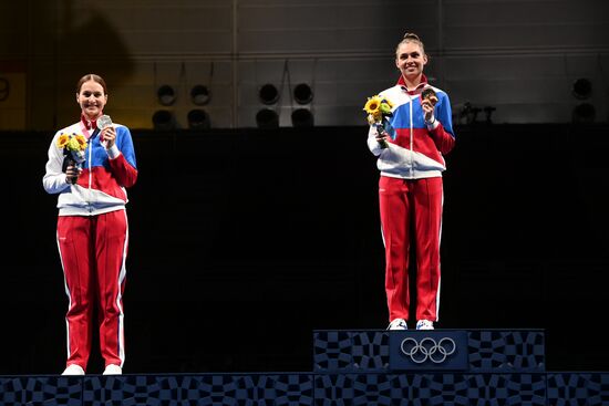 Japan Olympics 2020 Fencing Women Sabre