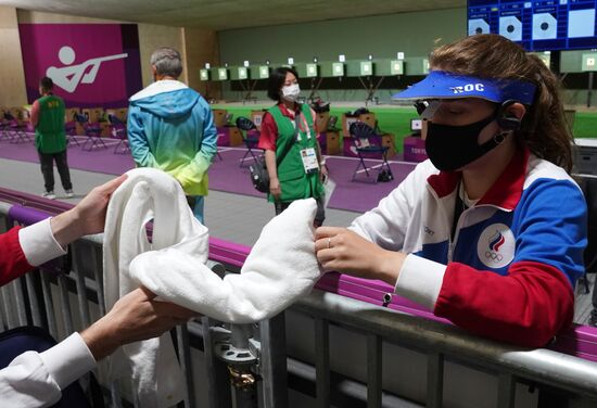 Japan Olympics 2020 Shooting Air Pistol Mixed Team