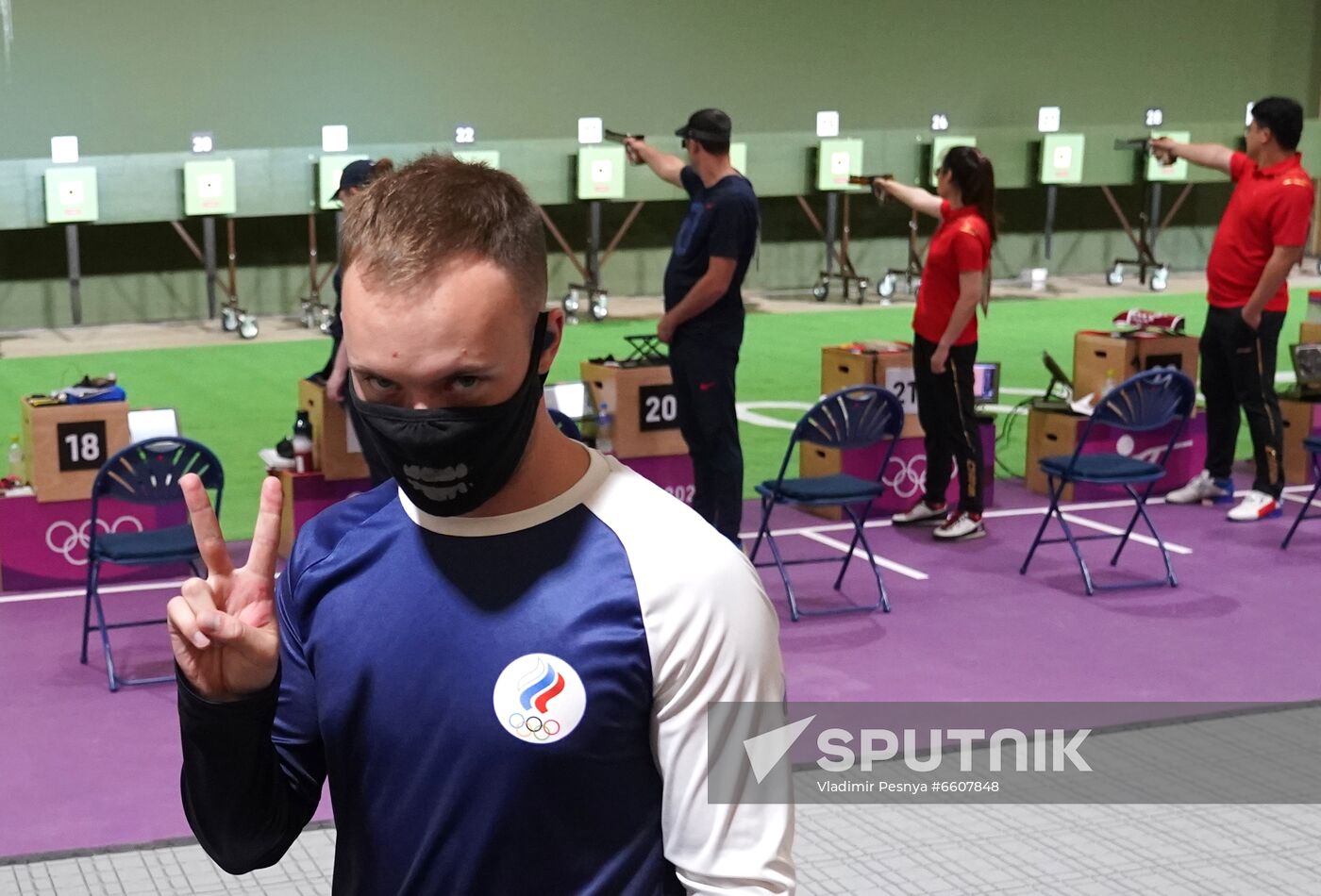 Japan Olympics 2020 Shooting Air Pistol Mixed Team