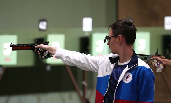 Japan Olympics 2020 Shooting Air Pistol Mixed Team